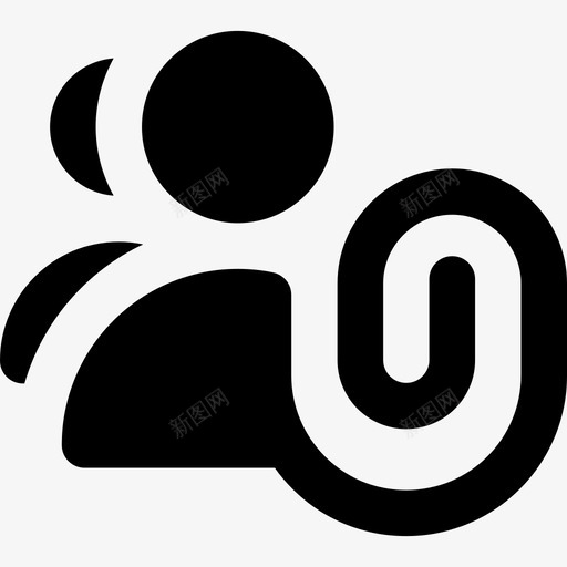 附加用户编译填充图标svg_新图网 https://ixintu.com 填充 用户编译 附加
