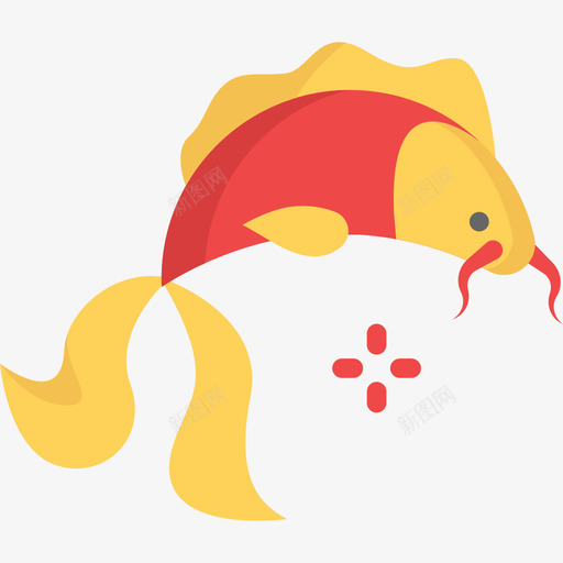 鱼中国鱼扁鱼图标svg_新图网 https://ixintu.com 中国鱼 扁鱼 鱼