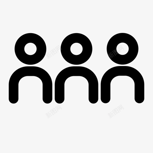 用户组人员配置文件图标svg_新图网 https://ixintu.com 人员 仪表板ui 用户 用户组 配置文件