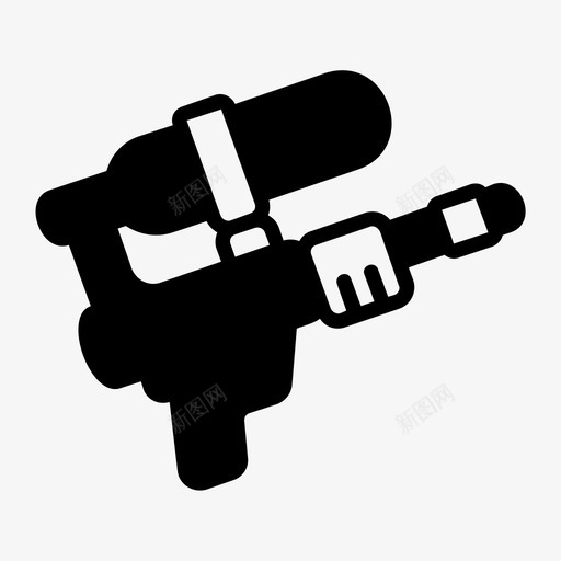 水枪孩子游戏图标svg_新图网 https://ixintu.com 孩子 水枪 游戏 玩具
