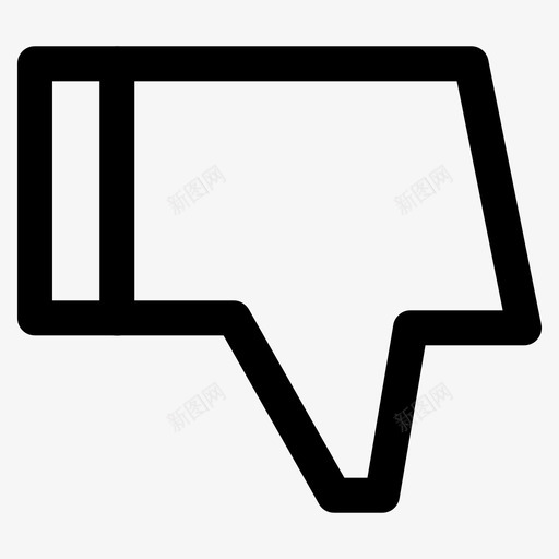 不喜欢反应大拇指向下图标svg_新图网 https://ixintu.com 不一样 不喜欢 反应 大拇指向下 用户体验 用户体验概述 用户界面