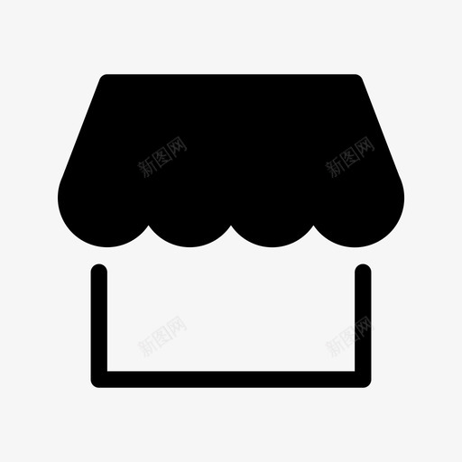 商店商业购买图标svg_新图网 https://ixintu.com 商业 商店 市场 网络应用图标 购买