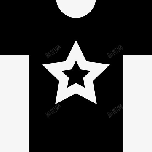 服装印花6填充图标svg_新图网 https://ixintu.com 印花6 填充 服装