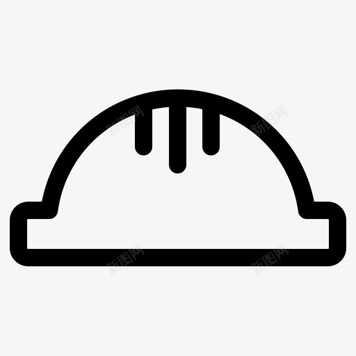 头盔项目房地产图标svg_新图网 https://ixintu.com 头盔 安全 房地产 项目