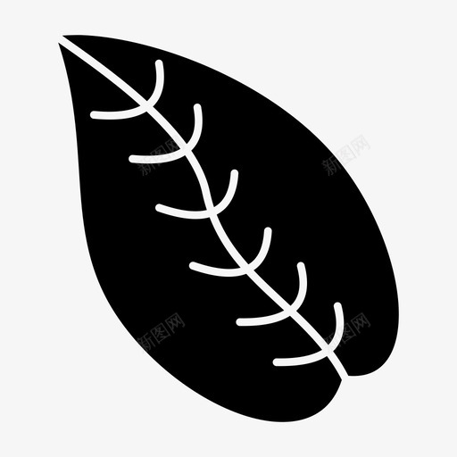 叶农业花图标svg_新图网 https://ixintu.com 农业 叶 植物 花