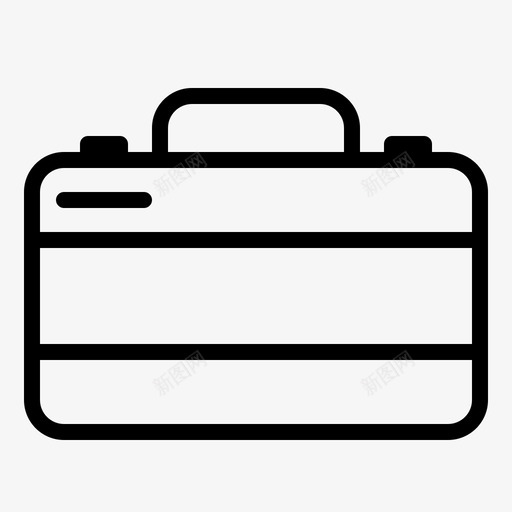 公文包包商务图标svg_新图网 https://ixintu.com 公文包 办公室 包 商务 手提箱 旅行套装