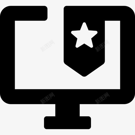 计算机技术图标集实心svg_新图网 https://ixintu.com 实心 技术图标集 计算机