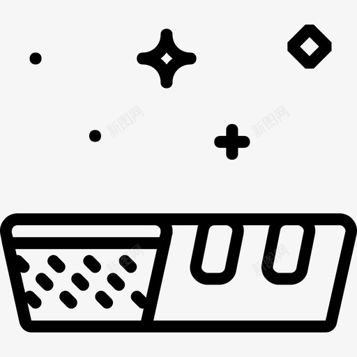 蛋糕美食3线性图标svg_新图网 https://ixintu.com 线性 美食3 蛋糕