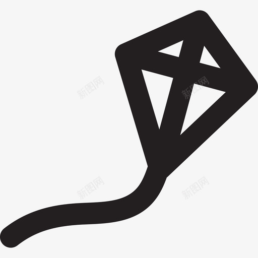 放风筝暑假和假期图标svg_新图网 https://ixintu.com 放风筝 暑假和假期
