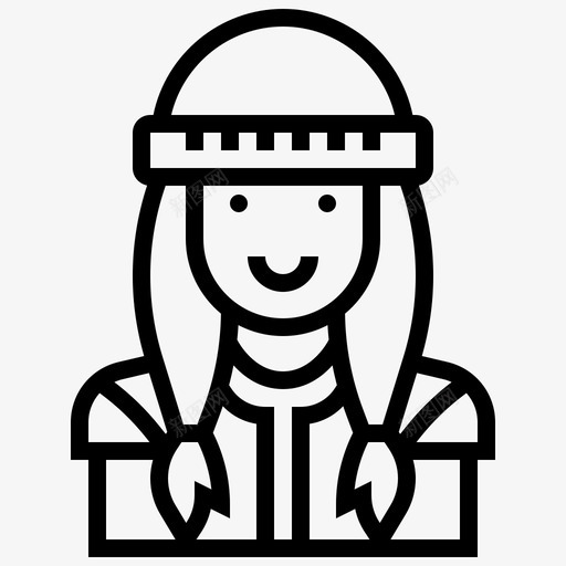 维京人女孩战士图标svg_新图网 https://ixintu.com 女孩 妻子 战士 维京人 维京人系列