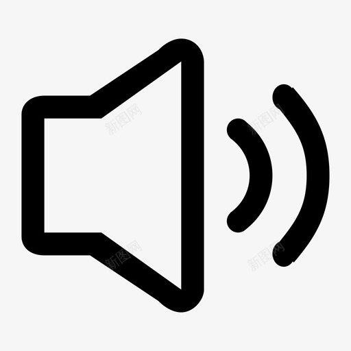 喇叭32pxsvg_新图网 https://ixintu.com 喇叭32px