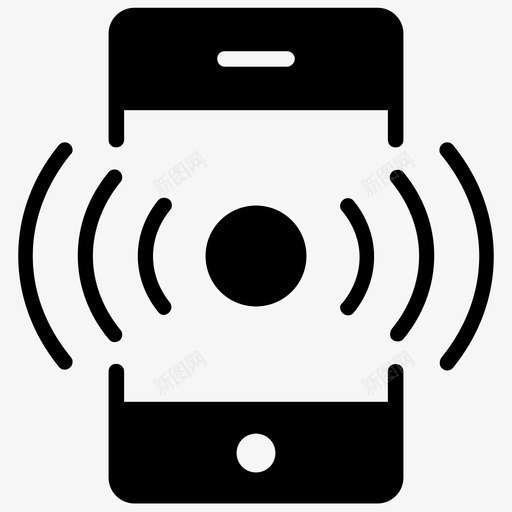 移动网络gsm移动连接图标svg_新图网 https://ixintu.com gsm 社交媒体字形图标 移动信号 移动网络 移动连接 系统通信