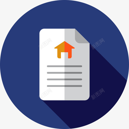 合同建筑与施工4公寓图标svg_新图网 https://ixintu.com 公寓 合同 建筑与施工4