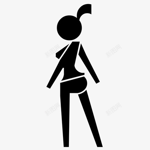 女孩模特选美图标svg_新图网 https://ixintu.com 人物 化妆 女孩 女性 姿势 斜坡 时尚女性 模特 舞台 表演 选美 风格