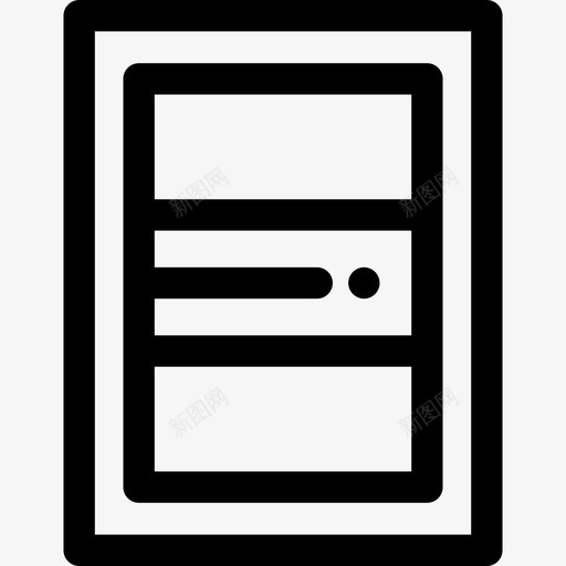 卧室家居用品10直线型图标svg_新图网 https://ixintu.com 卧室 家居用品10 直线型