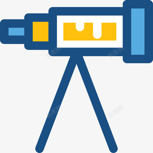 望远镜网络和用户界面双色调图标svg_新图网 https://ixintu.com 双色调 望远镜 网络和用户界面