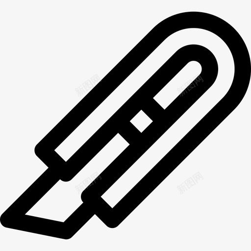 线状手工切割机图标svg_新图网 https://ixintu.com 线状手工切割机