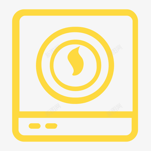 灶台svg_新图网 https://ixintu.com 灶台 电磁炉