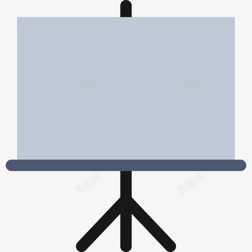 白板商务14扁平图标svg_新图网 https://ixintu.com 商务14 扁平 白板