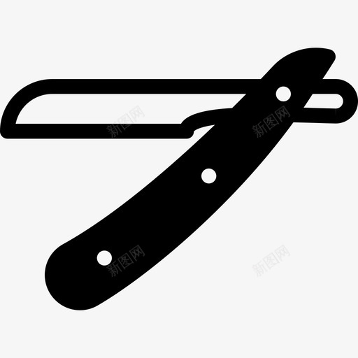 剃须刀hipster2填充型图标svg_新图网 https://ixintu.com hipster2 剃须刀 填充型