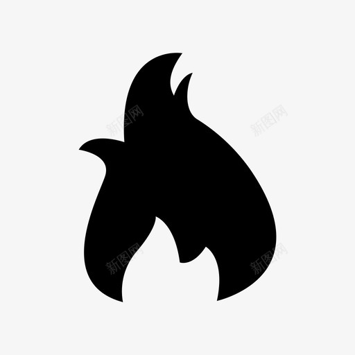 火焰燃烧文明图标svg_新图网 https://ixintu.com 平淡的日常图标 文明 易燃 温暖 火 火焰 燃烧