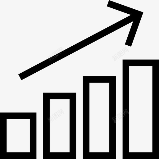 条形图网页开发2线性图标svg_新图网 https://ixintu.com 条形图 线性 网页设计开发2