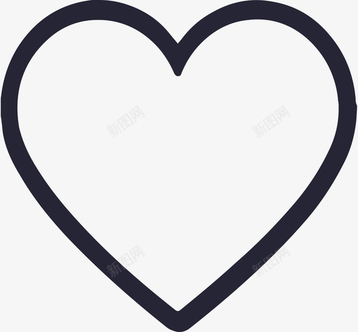 掌柜采购tab-搜藏(心)svg_新图网 https://ixintu.com 掌柜采购tab-搜藏(心)