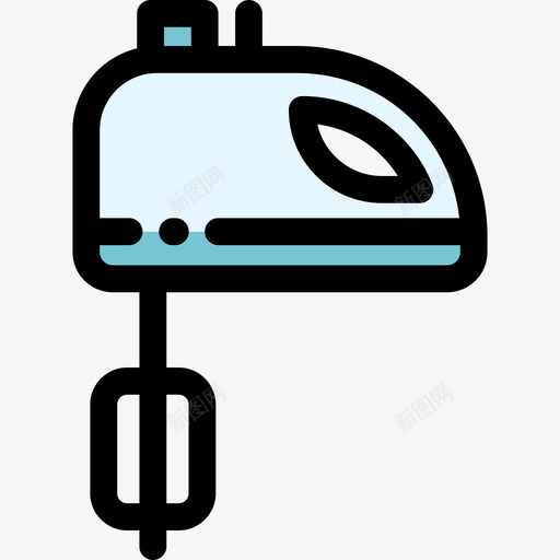 厨房包家用物品13线性颜色图标svg_新图网 https://ixintu.com 厨房包 家用物品13 线性颜色