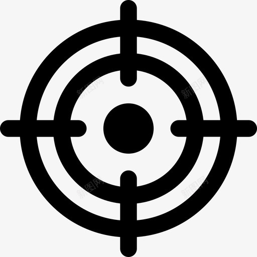 目标safari3已填充图标svg_新图网 https://ixintu.com safari3 已填充 目标