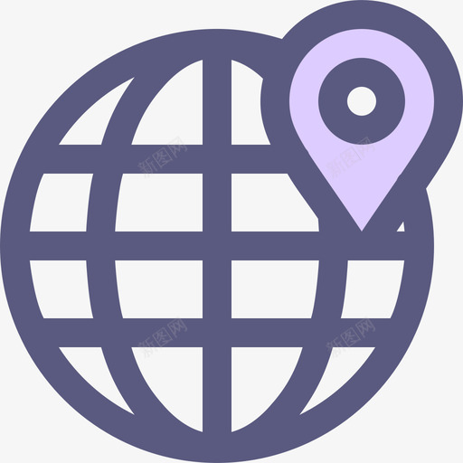 网络媒体色彩图标svg_新图网 https://ixintu.com 媒体 网络 色彩