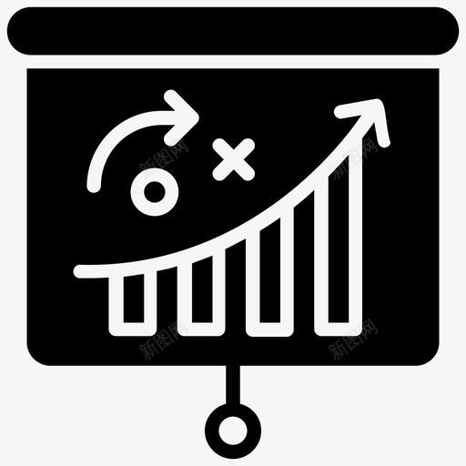 营销策略业务指导营销计划图标svg_新图网 https://ixintu.com 业务指导 培训计划 营销策略 营销策略字形图标 营销计划 计划表
