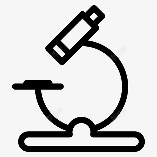 显微镜医生图标svg_新图网 https://ixintu.com 医生 显微镜