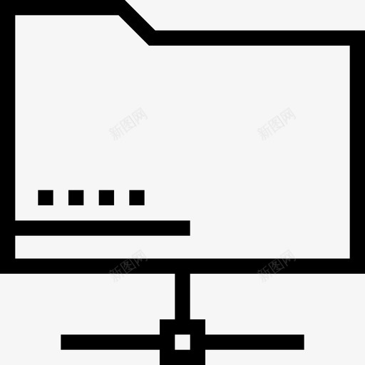 文件夹网页开发2线性图标svg_新图网 https://ixintu.com 文件夹 线性 网页设计开发2