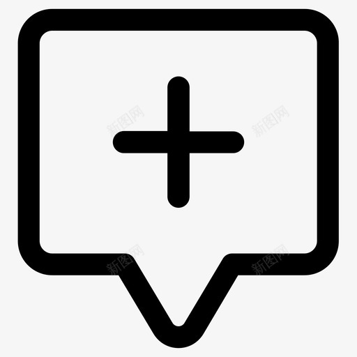 创建消息添加新消息聊天图标svg_新图网 https://ixintu.com 创建消息 新消息 消息传递 消息聊天评论气泡式语音讲话交谈 添加新消息 聊天