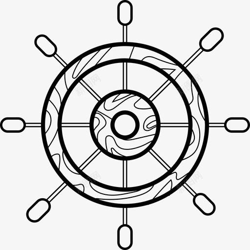 舵海手拉图标svg_新图网 https://ixintu.com 手拉 海 舵