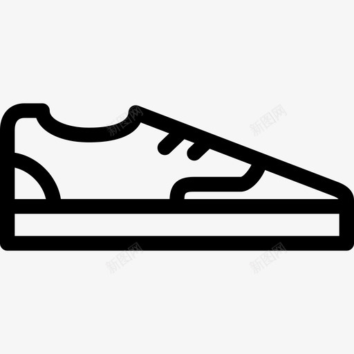 鞋类服装及时尚配饰图标svg_新图网 https://ixintu.com 服装及时尚配饰 鞋类