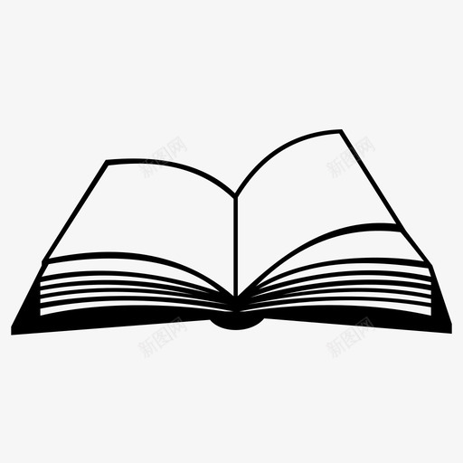 书籍教育知识图标svg_新图网 https://ixintu.com 书籍 图书馆 学校 教育 知识 阅读