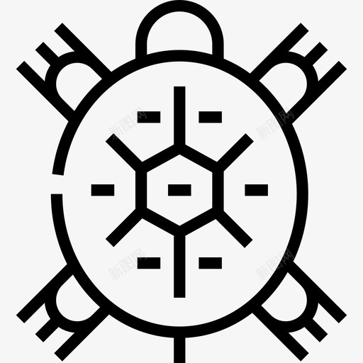 海龟宠物店8直系图标svg_新图网 https://ixintu.com 宠物店8 海龟 直系