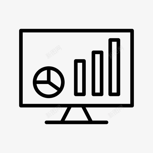 棒计算机图形图标svg_新图网 https://ixintu.com lcd led 图形 数据共享 棒 计算机