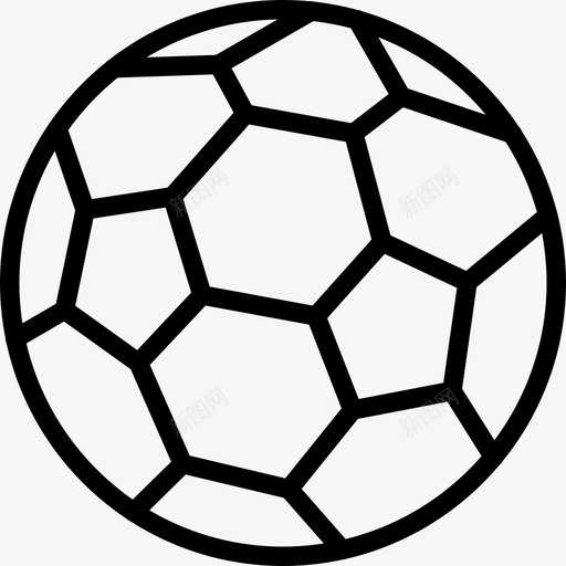 手球球配件运动图标svg_新图网 https://ixintu.com 手球球 运动 运动配件 配件