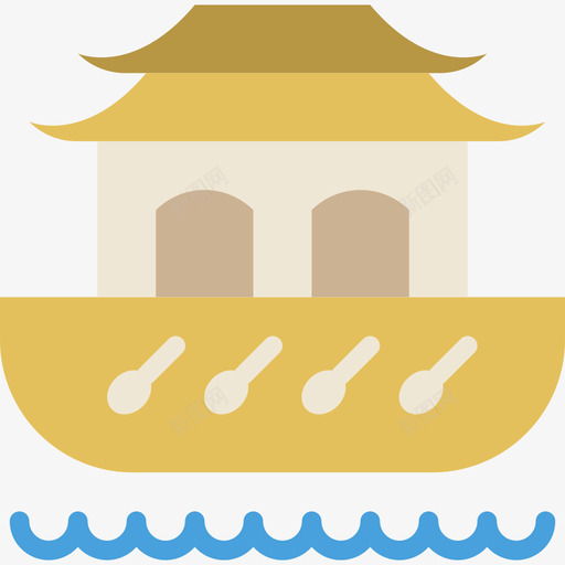 诺亚方舟宗教6平坦图标svg_新图网 https://ixintu.com 宗教6 平坦 诺亚方舟