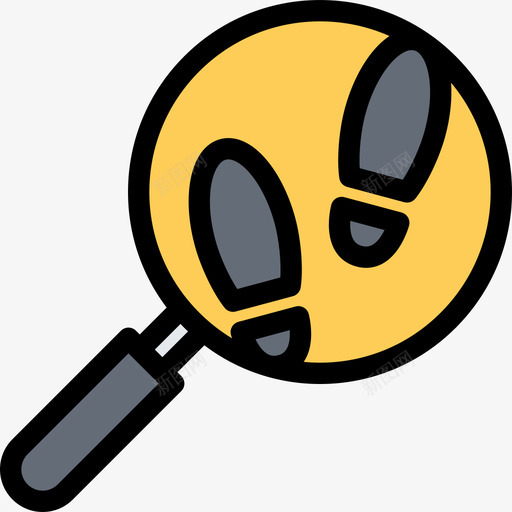 脚印法则2颜色图标svg_新图网 https://ixintu.com 法则2 脚印 颜色