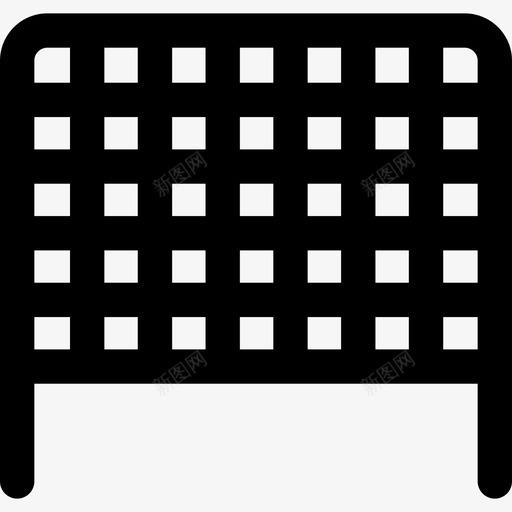 守门员10号操场直线型图标svg_新图网 https://ixintu.com 10号操场 守门员 直线型