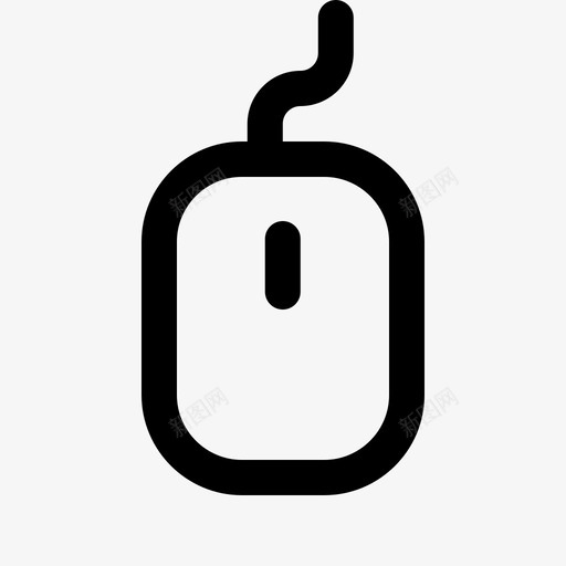 鼠标计算机桌面图标svg_新图网 https://ixintu.com 外设 技术 桌面 硬件 硬件和外设计算机 计算机 鼠标