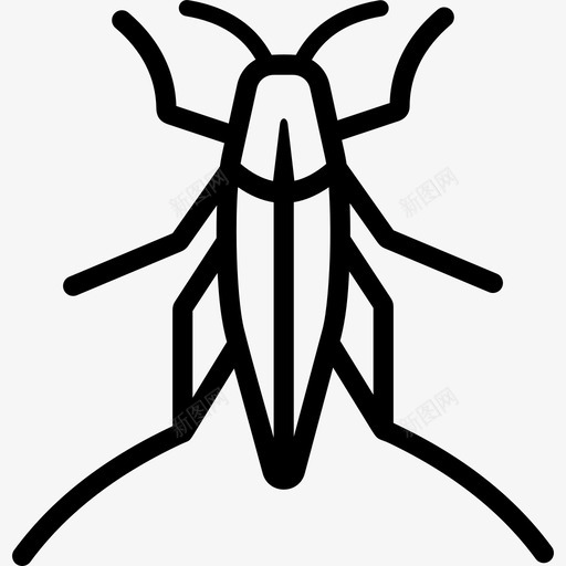 蚱蜢虫子蟋蟀图标svg_新图网 https://ixintu.com 昆虫 虫子 虫子轮廓 蚱蜢 蝗虫 蟋蟀