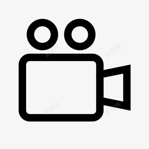录像带电影院电影图标svg_新图网 https://ixintu.com 录像带 戏剧 摄像机 电影 电影院