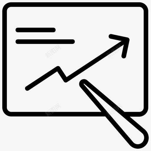 数据图表业务目标数据可视化图标svg_新图网 https://ixintu.com 业务目标 数据可视化 数据图表 线图 统计评估 营销策略线图标