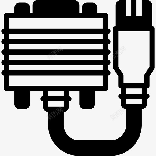 2个电缆连接器3个儿童图标svg_新图网 https://ixintu.com 2个 儿童 电缆连接器3个