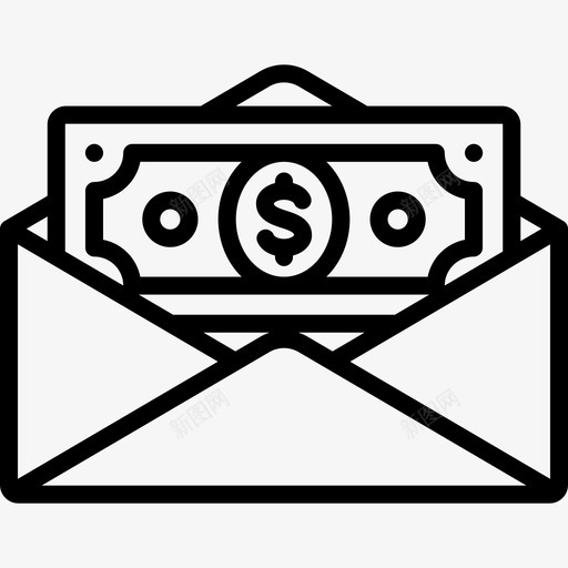 金钱金融10直系图标svg_新图网 https://ixintu.com 直系 金融10 金钱