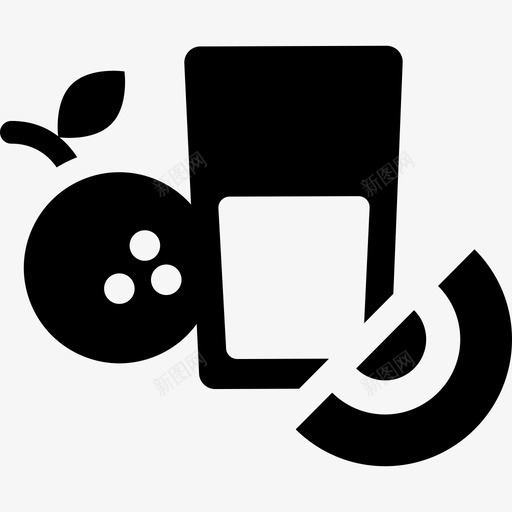 橙汁健康和spa3加满图标svg_新图网 https://ixintu.com 健康和spa3 加满 橙汁